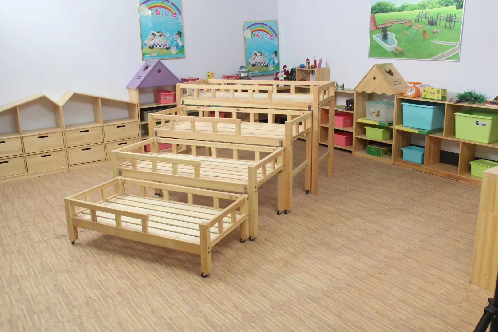 儿童床，幼儿园床